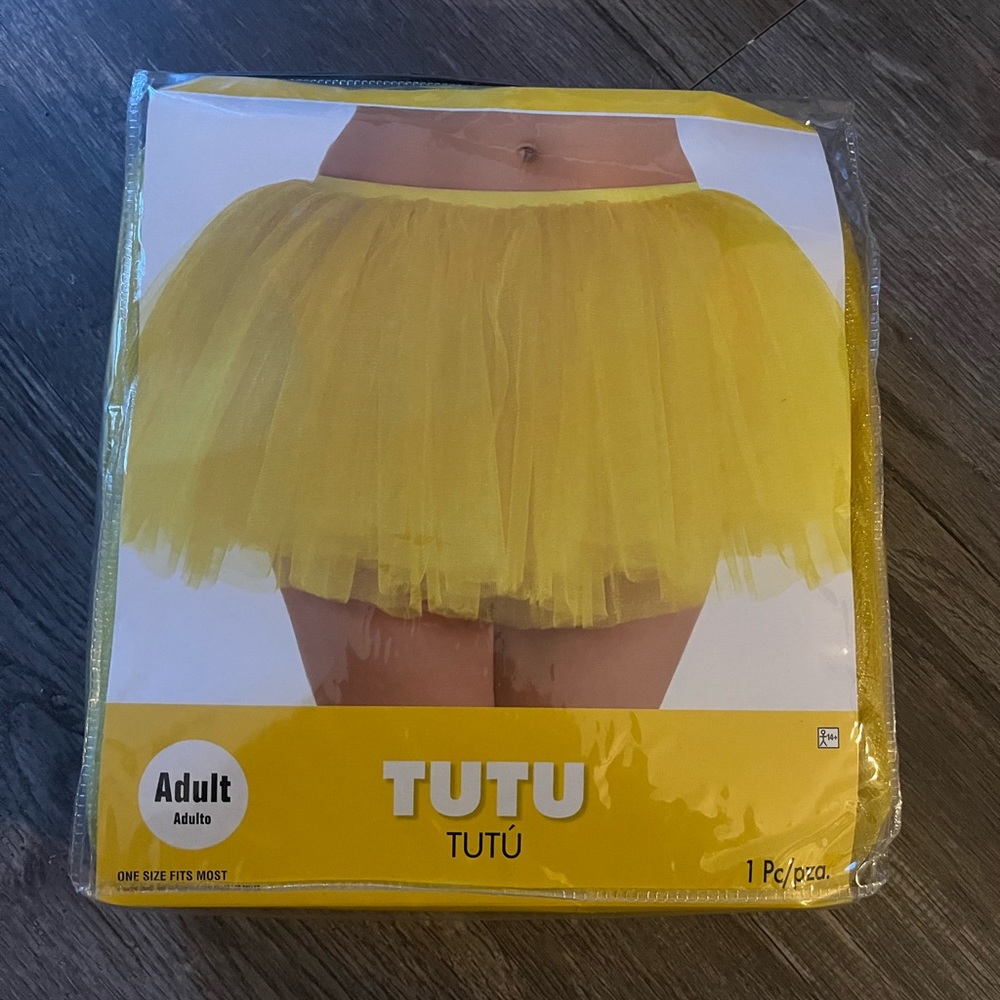 Yellow Costume Tutu